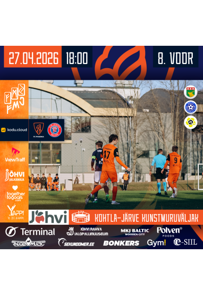 Esiliiga B: Jõhvi FC Phoenix vs Tallinna JK Legion