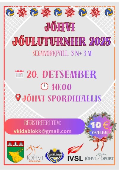 Jõhvi jõuluturniir 2025
