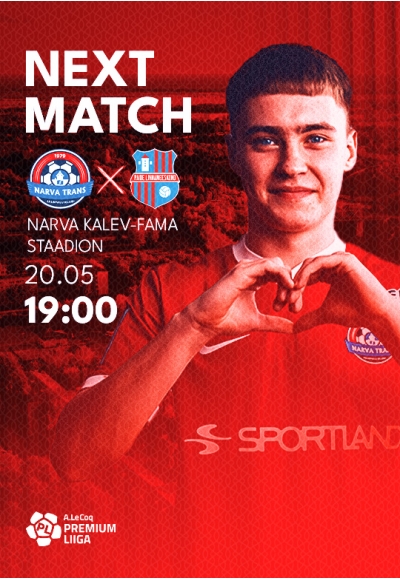 A. Le Coq Premium liiga: JK Narva Trans vs Paide Linnameeskond