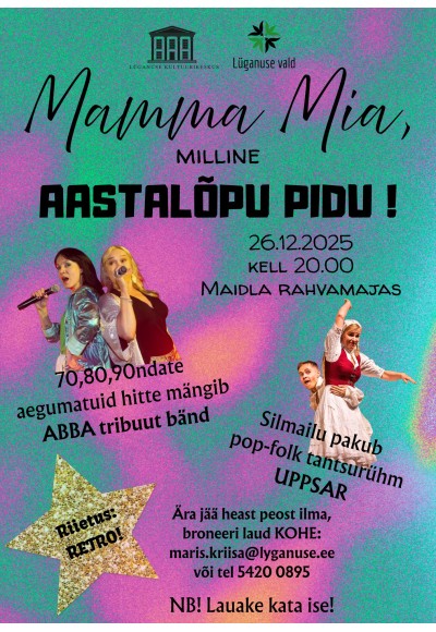 Aastalõpu pidu: retro!