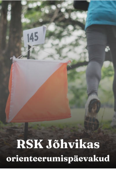 RSK Jõhvikas orienteerumispäevakud - I etapp Jõhvi park (sprint)