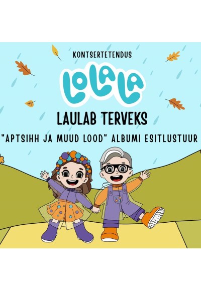 Concert performance "Lolala sings to heal" /Kohtla-Järve