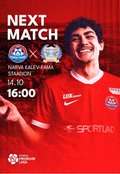 A. Le Coq Premium liiga: JK Narva Trans vs FC Kuressaare