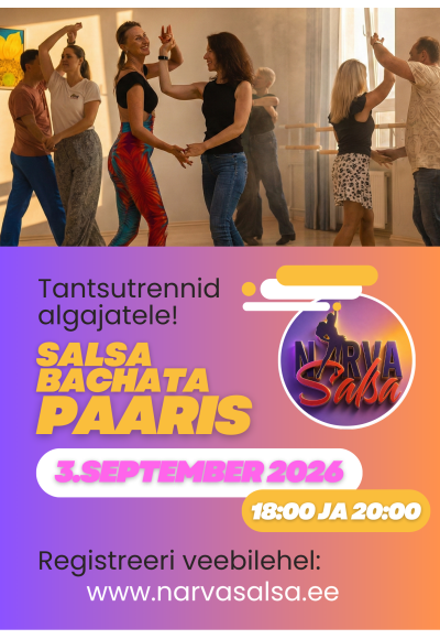 Avatud paaristantsu tunnid algajatele: Salsa ja Bachata