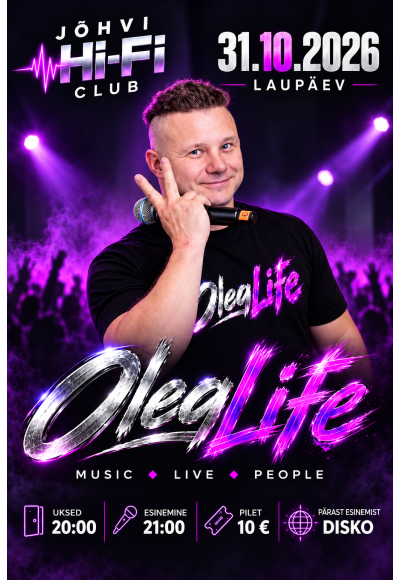 OlegLife — музыкальный вечер в HI-FI Club