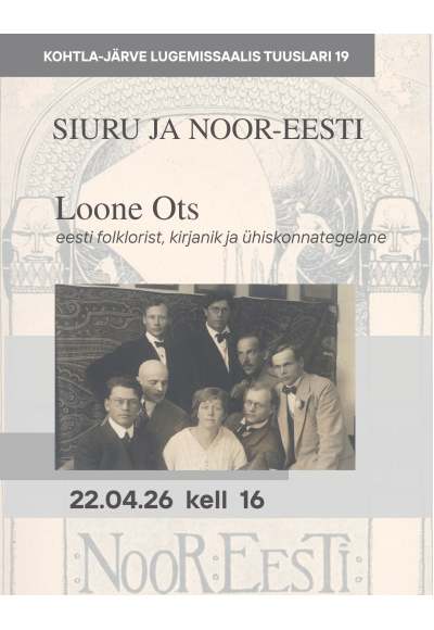 Kirjandusõhtu „Siuru ja Noor-Eesti“