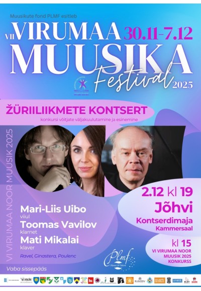 VI VIRUMAA NOOR MUUSIK KONKURSI ŽÜRIILIIKMETE KONTSERT