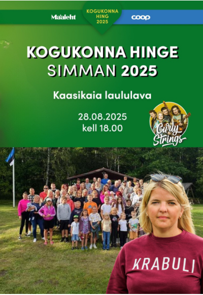 "Kogukonnahing 2025" winners' feast in Krabuli village