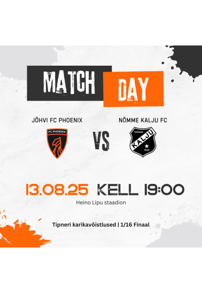 Tipneri karikavõistlused: Jõhvi FC Phoenix vs Nõmme Kalju FC | 1/16 Finaal