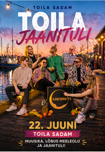 Jaanituli Toila sadamas