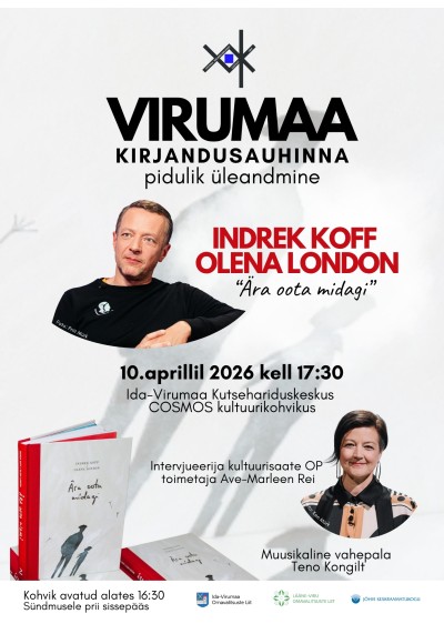 Ceremonial presentation of the Virumaa literary award