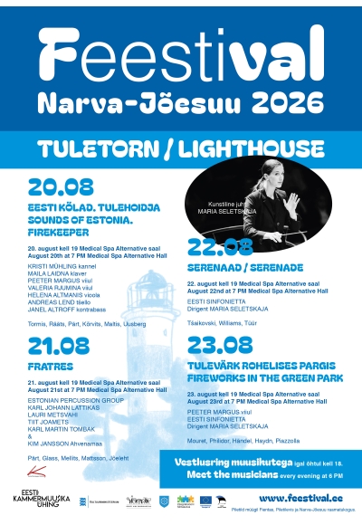 Narva-Jõesuu Feestival 2026. Eesti kõlad