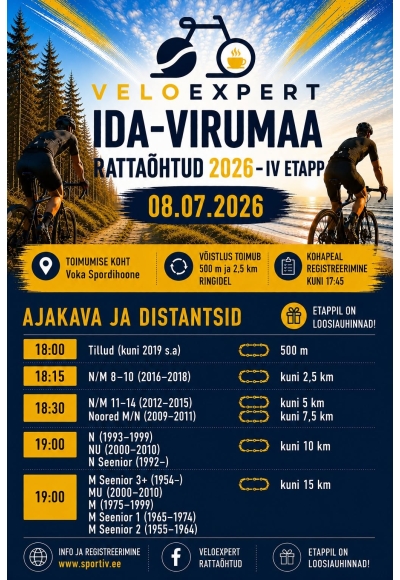 Ida-Viru Rattaõhtud 2026 - IV etapp
