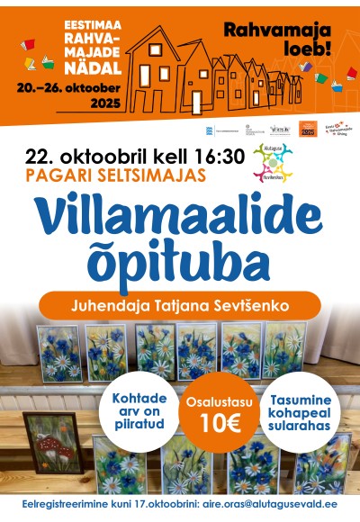 A workshop for wool paintings