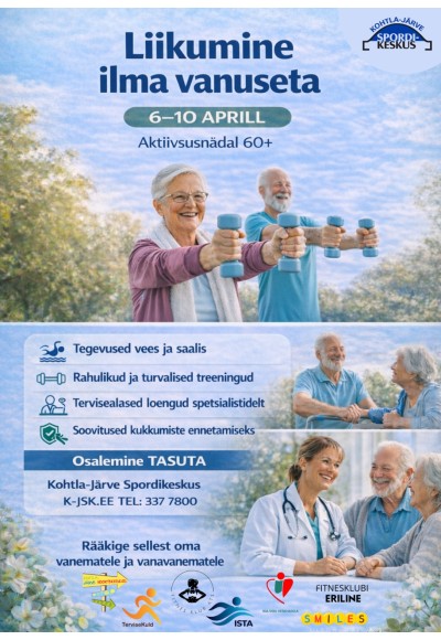 Liikumine ilma vanuseta: aktiivne nädal eakatele.