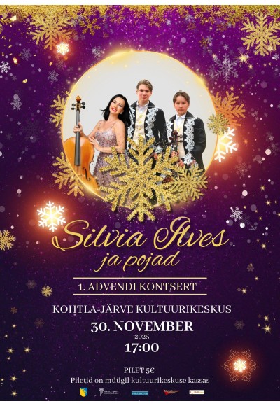 Silvia Ilves and sons. 1. ADVENT CONCERT