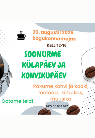 Soonurme Village Day and Home Cafe Day