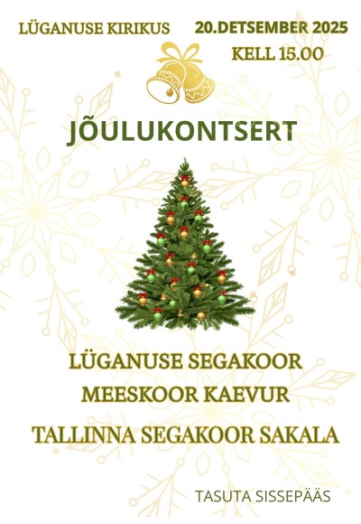 Kolme koori jõulukontsert