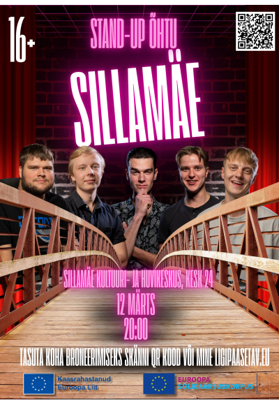 Sillamäe stand-up õhtu TASUTA!