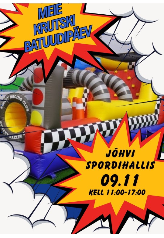 Trampoline day at Jõhvi Sports Hall