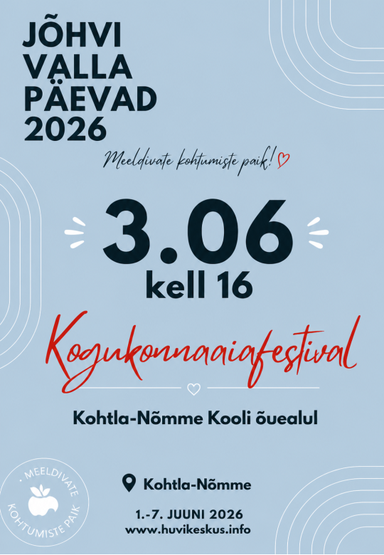 Jõhvi municipality days 2026 • 3.06 Community Garden Festival