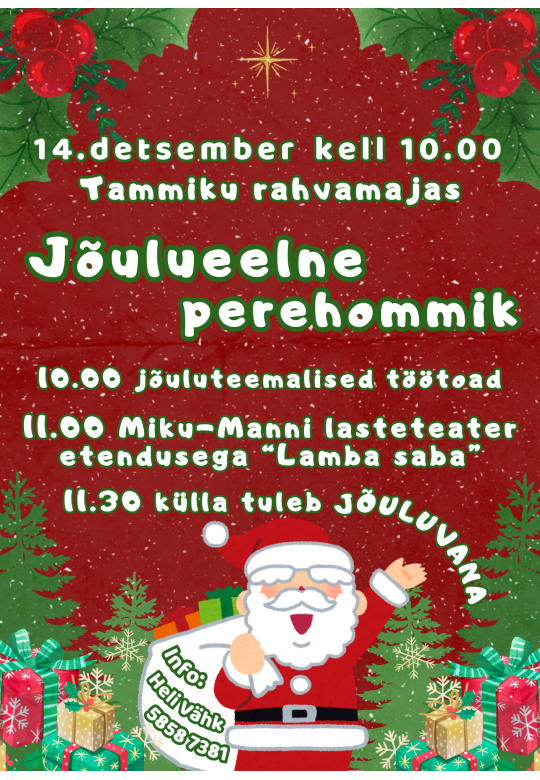 Jõulueelne perehommik