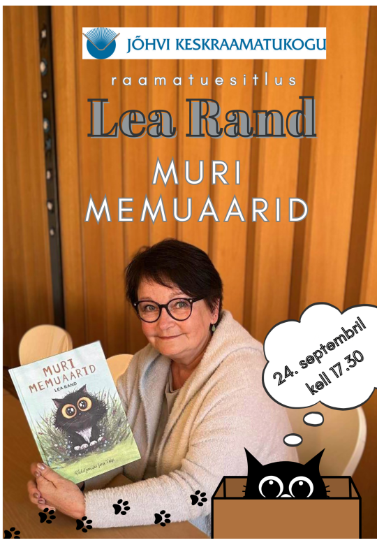 Lasteraamatu esitlus: Lea Rand "Muri memuaarid"