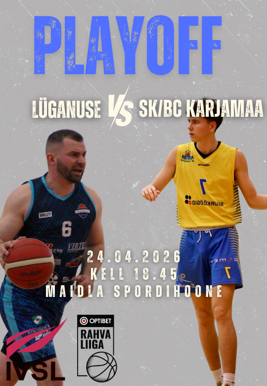 Optibet korvpalli rahvaliiga - Lüganuse vs SK BC Karjamaa