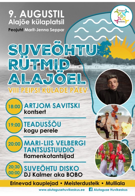 VIII Peipsi külade päev "Suveõhtu rütmid Alajõel"