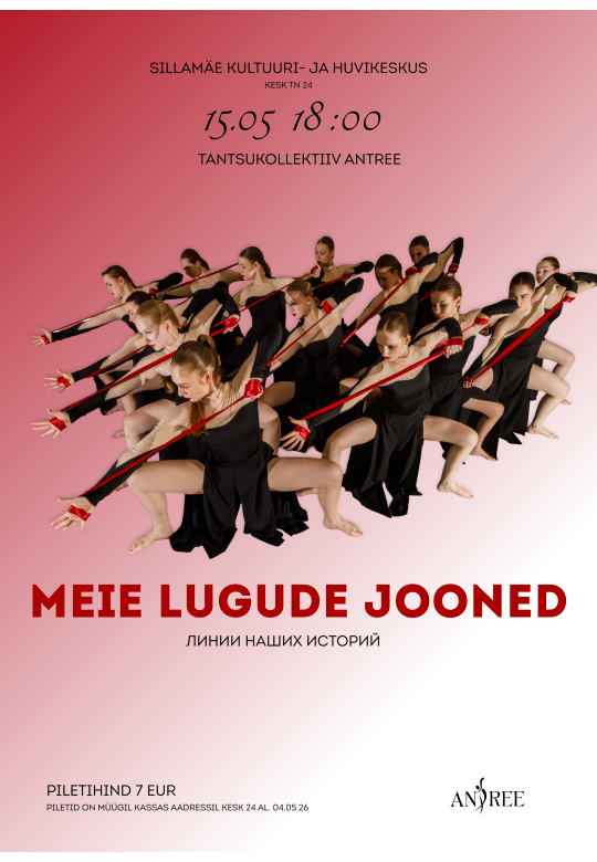 Tantsukollektiivi Antree kontsert „Meie lugude jooned“
