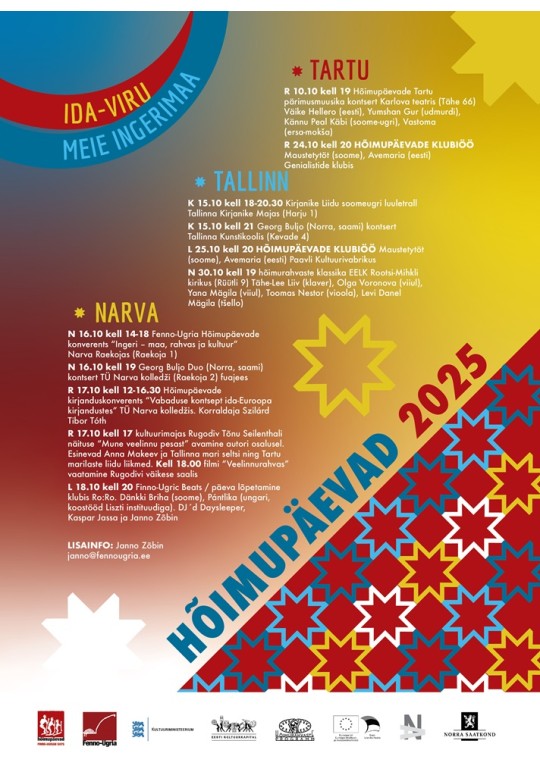 Finno-Ugric Days 2025 in Narva: Opening of the exhibition