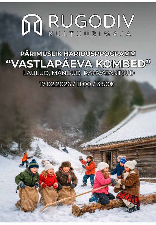 Hooray, newbies! Traditional educational program "Vastla day customs"