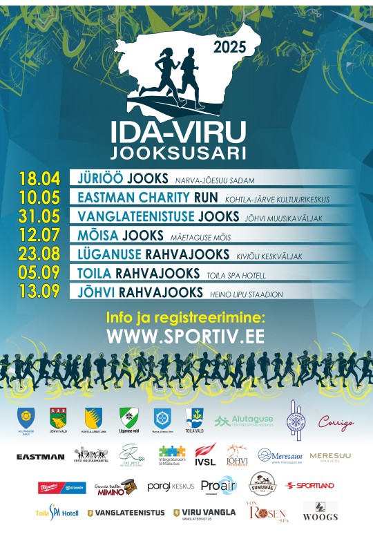 Ida-Viru Jooksusari - Jõhvi Rahvajooks