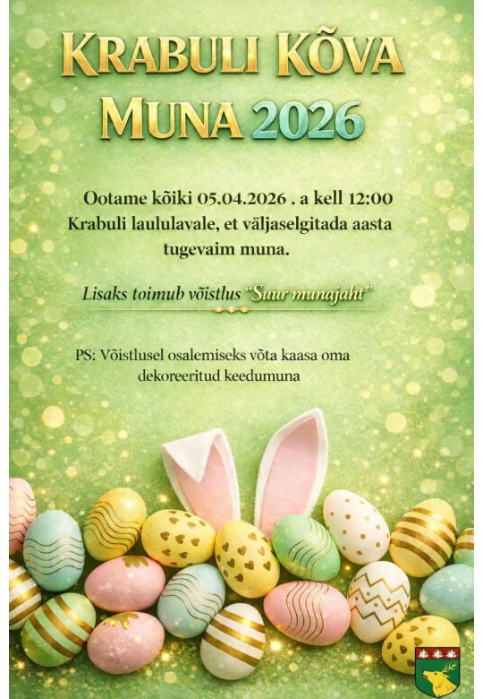 Krabuli Kõva Muna 2026