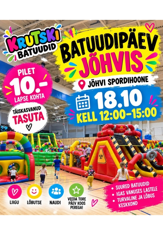 Krutski batuudipäev Jõhvi spordihallis