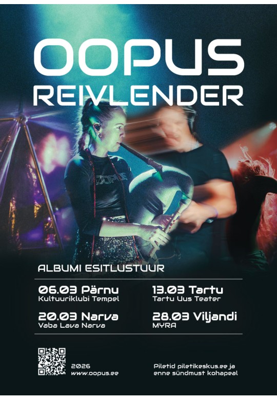 Albumiesitlustuur OOPUS Reivlender