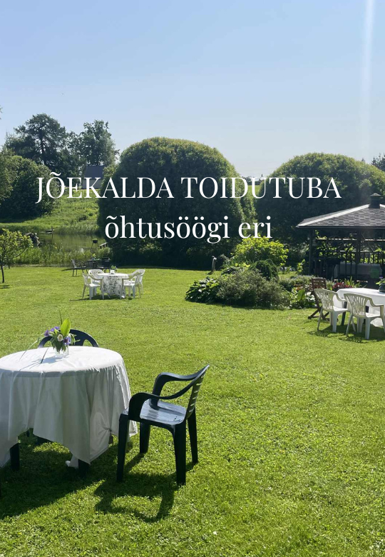 Jõekalda food room dinner