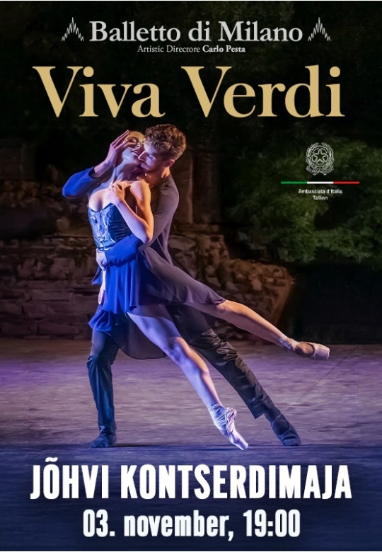 Balletto di Milano. Kahevaatuseline ballett “Viva Verdi”