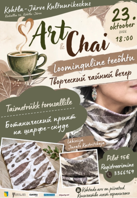Loominguline teeõhtu ART & CHAI