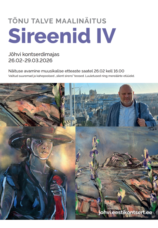 Tõnu Talve maalinäitus „Sireenid IV“