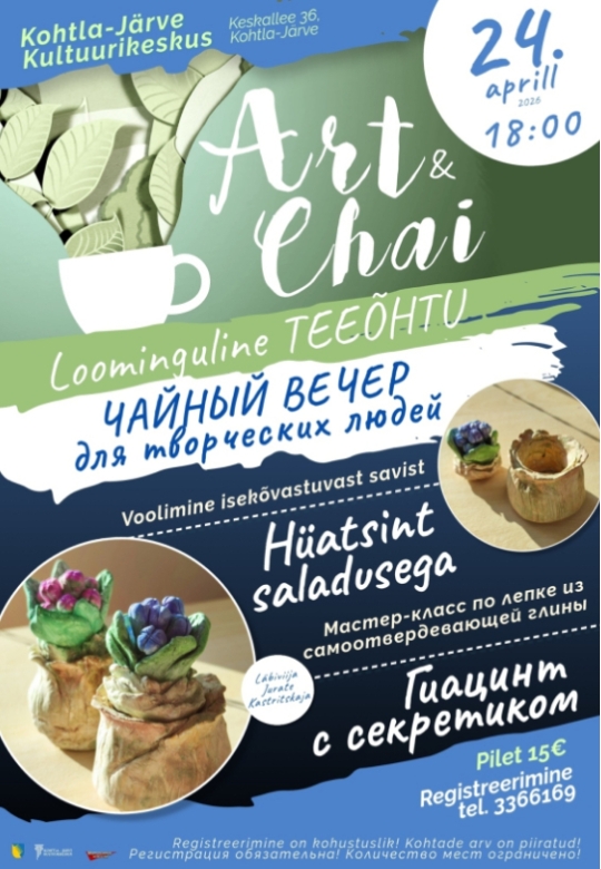 Loominguline teeõhtu ART & CHAI