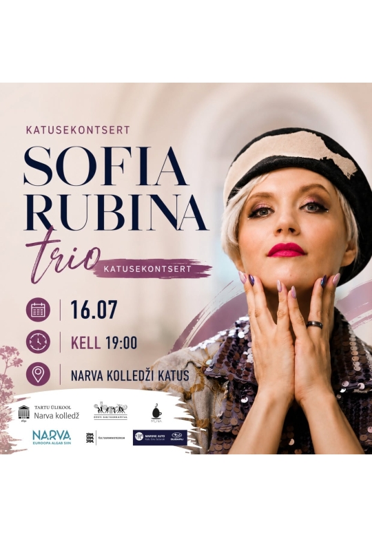 Narva Jazz Club, Katusekontsert: Sofia Rubina Trio