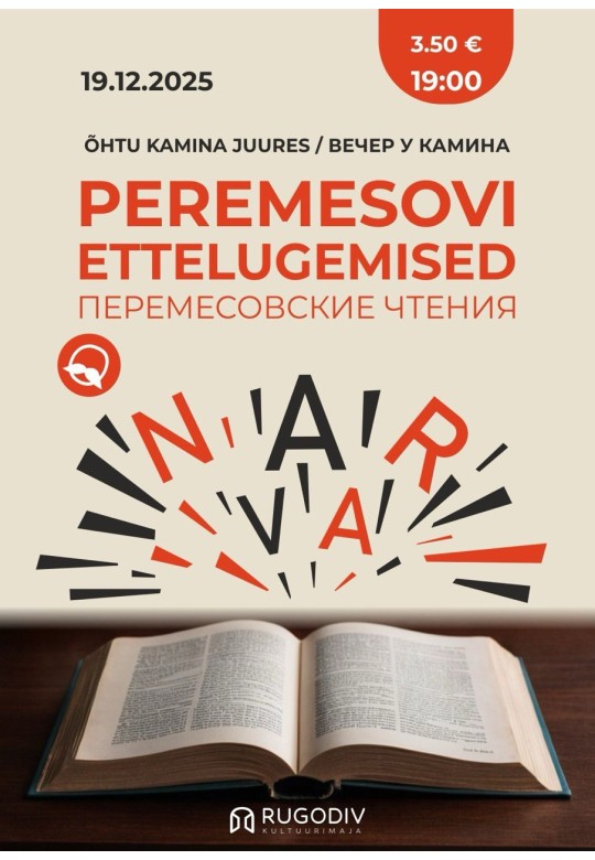 Peremesovi ettelugemised Narvas!