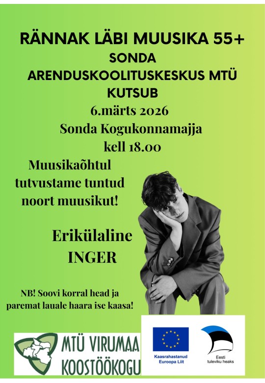 Rännak läbi muusika 55+   INGER