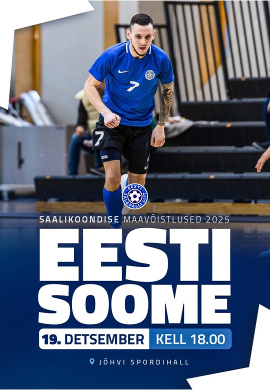 SAALIJALGPALLI MAAVÕISTLUS EESTI - SOOME