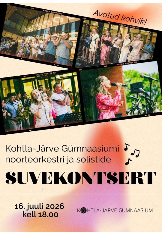 Kohtla-Järve Gümnaasiumi suvekontsert