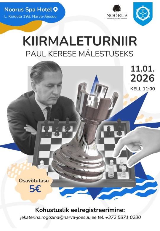 Kiirmaleturniir Paul Kerese mälestuseks