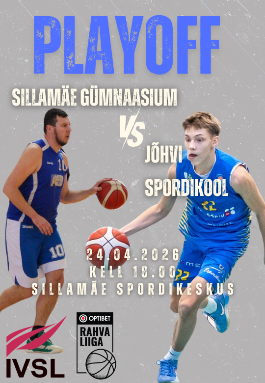Optibet korvpalli rahvaliiga - Sillamäe gümnaasium vs Jõhvi spordikool