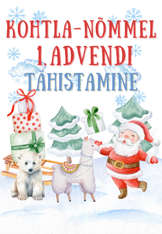 I advendi tähistamine Kohtla-Nõmmel