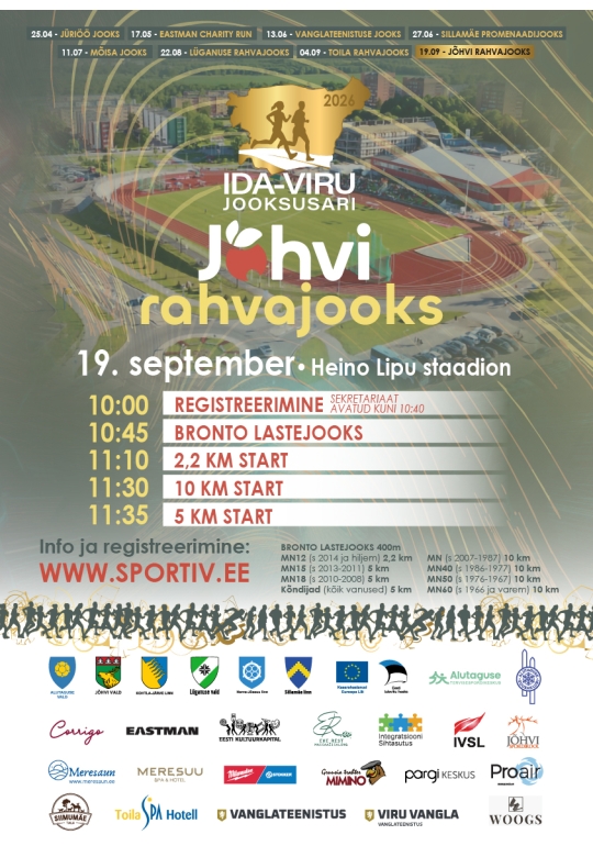 Ida-Viru jooksusari - Jõhvi Rahvajooks
